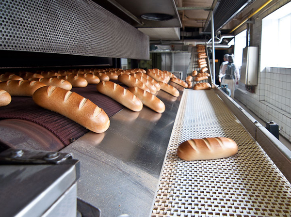 Conveyor systems for bakery
